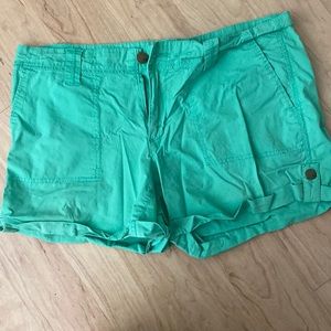 Green Faded Glory Shorts size 14